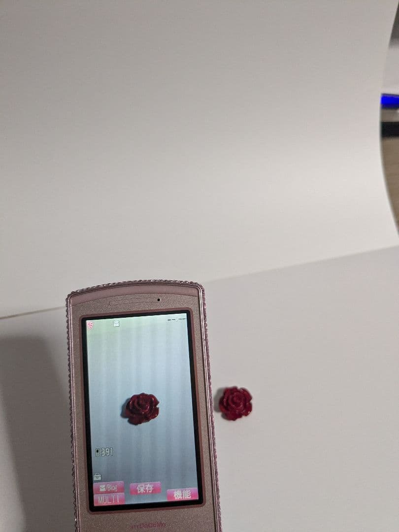 【リボン】デコ電/平成レトロ/ガラケー/ギャル/GAL/キティ/凸電