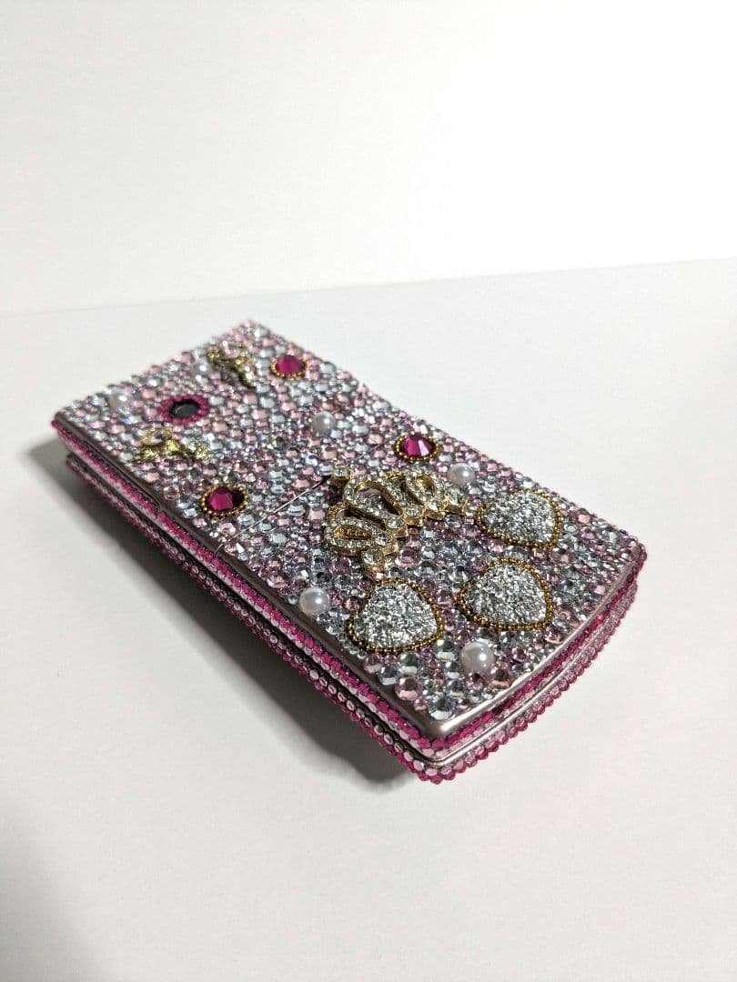 【リボン】デコ電/平成レトロ/ガラケー/ギャル/GAL/キティ/凸電