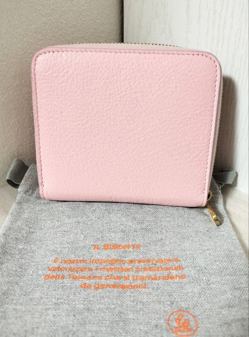 だだみIL BISONTE 新品イルビゾンテ 二つ折り財布 コンパクト財布