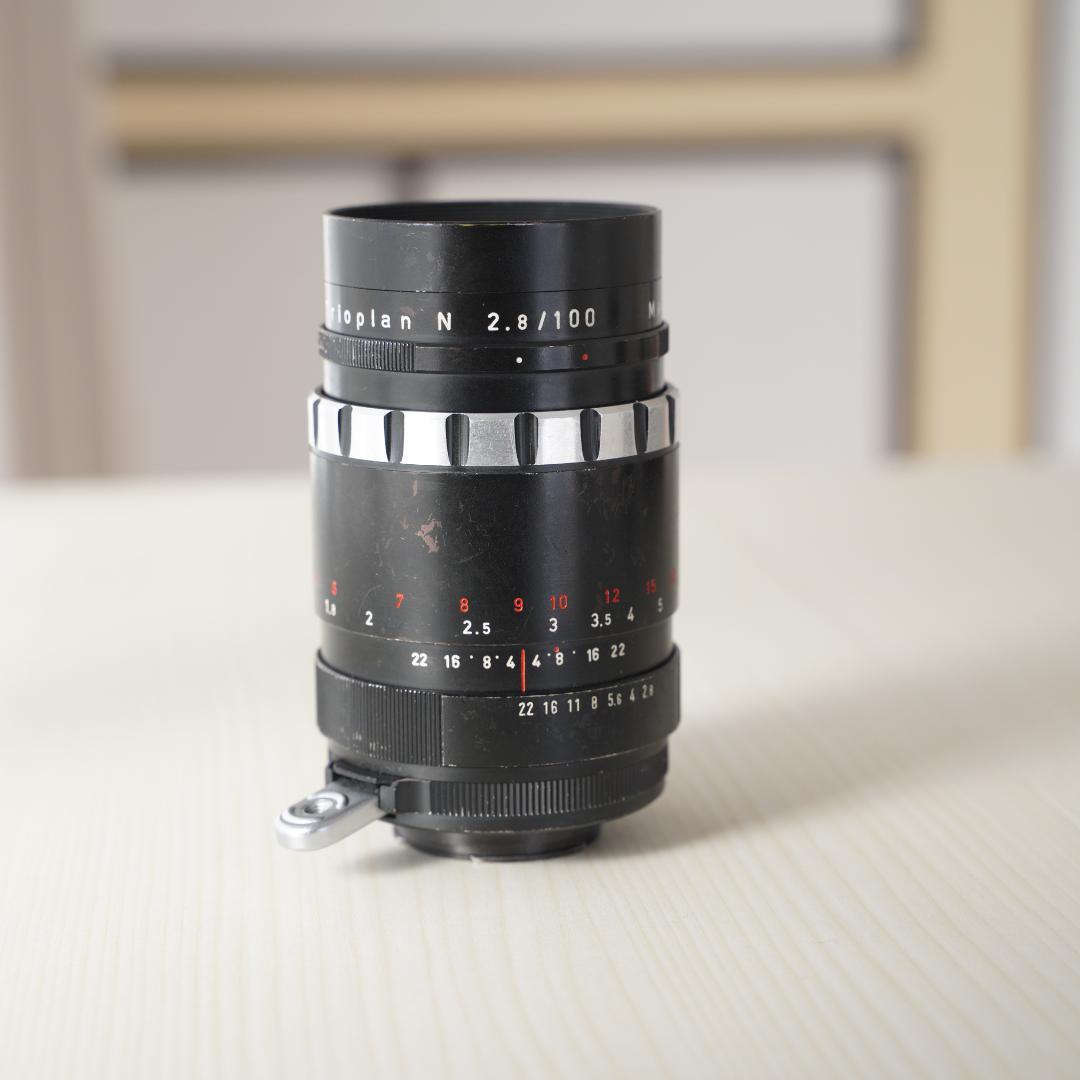 Trioplanトリオプラン 100mm f2.8（エキザクタマウント）