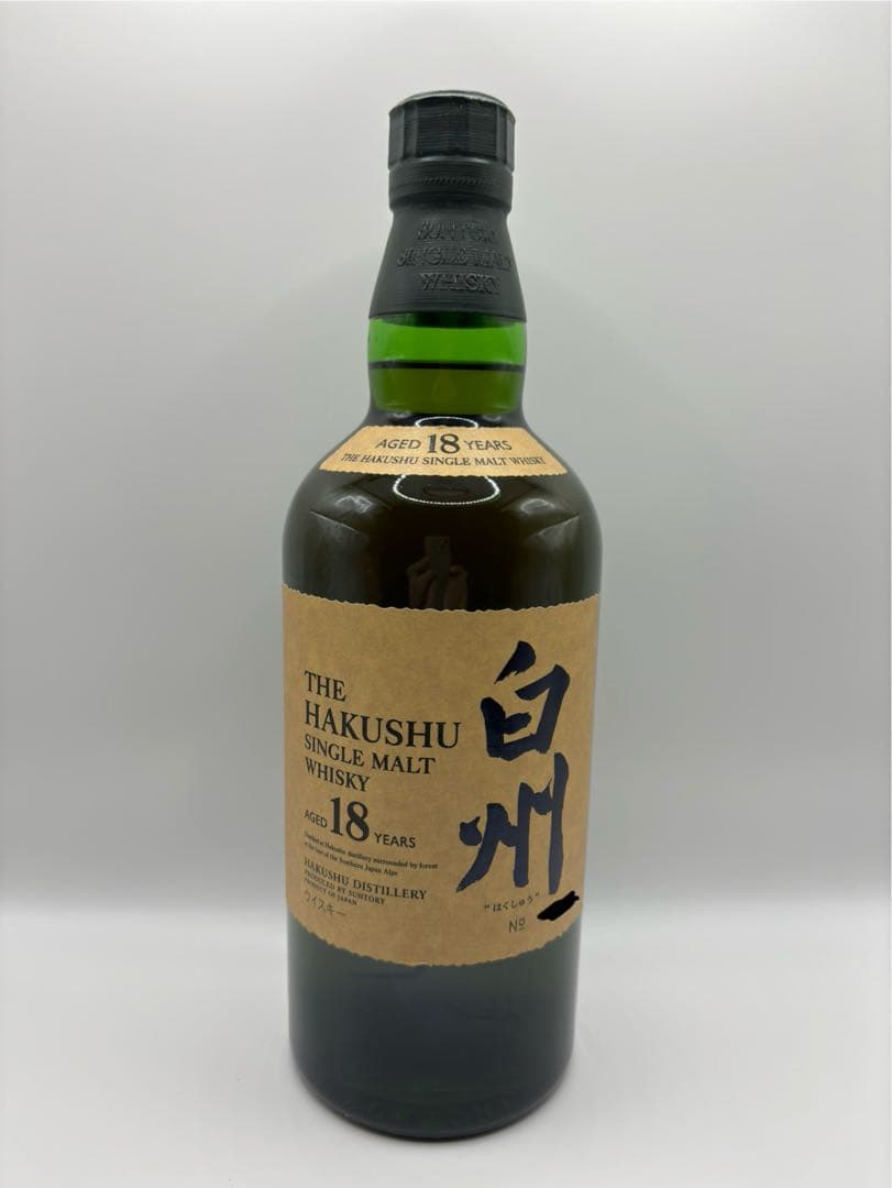 白州 18年 シングルモルトウイスキー43% 700ml