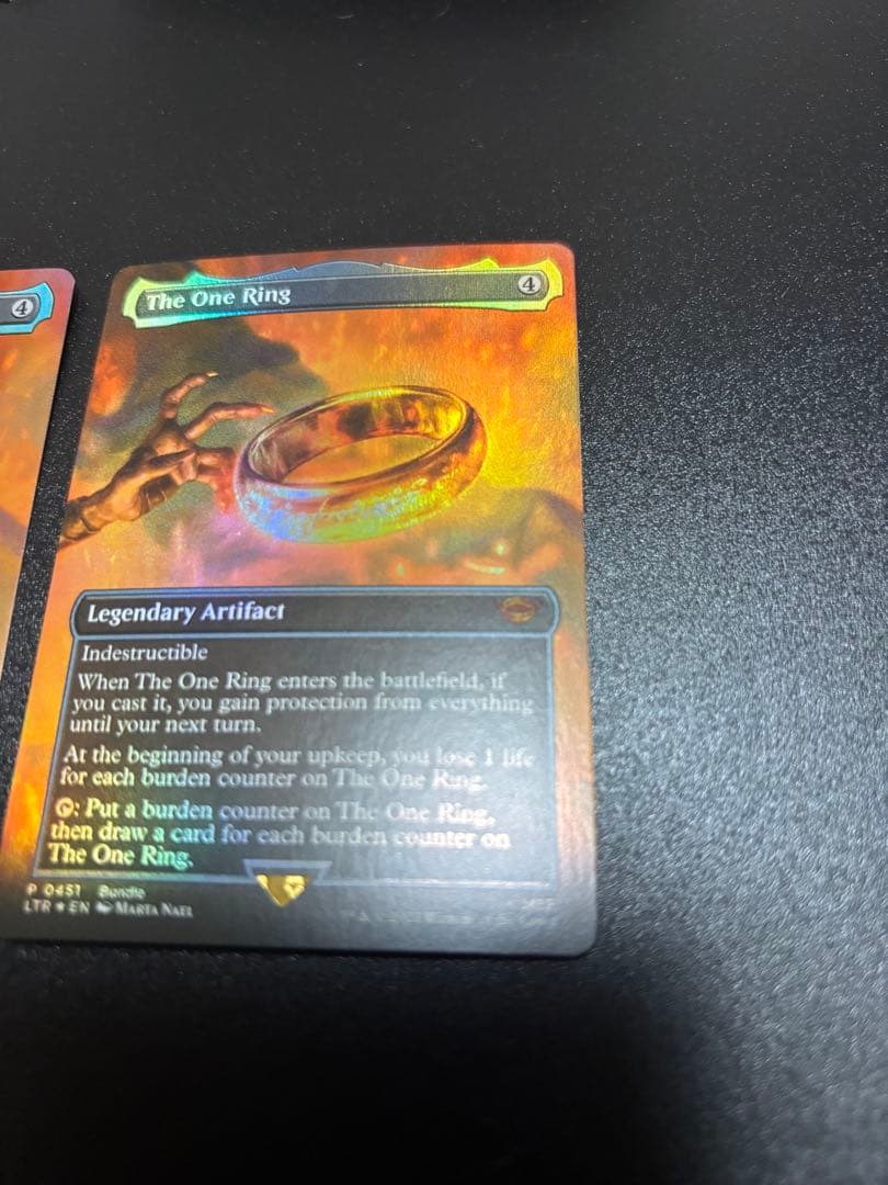 一つの指輪 The One Ring 2枚セット MTG foil