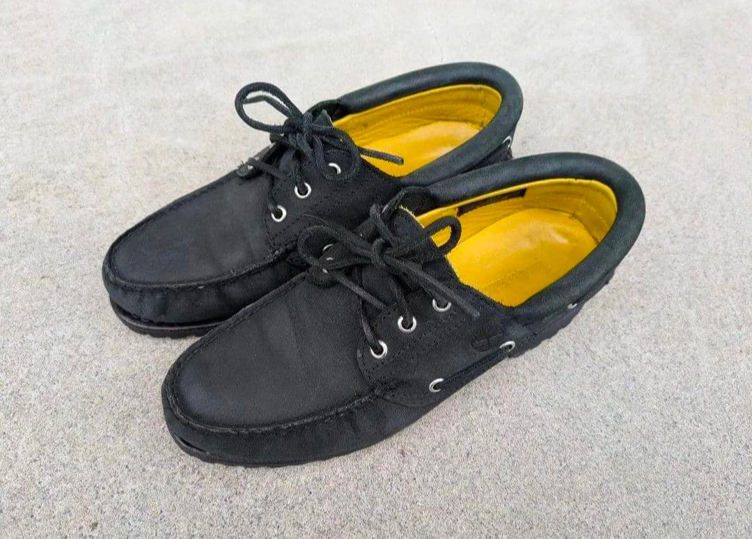 【希少】Timberland ティンバー 3eye スリーアイ 26 黒 OYY