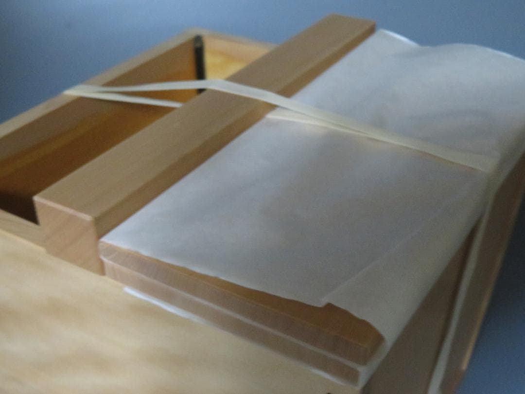 ◆408◆茶道具　木地　釣瓶水指　木地物水指　茶道　お点前　利休好