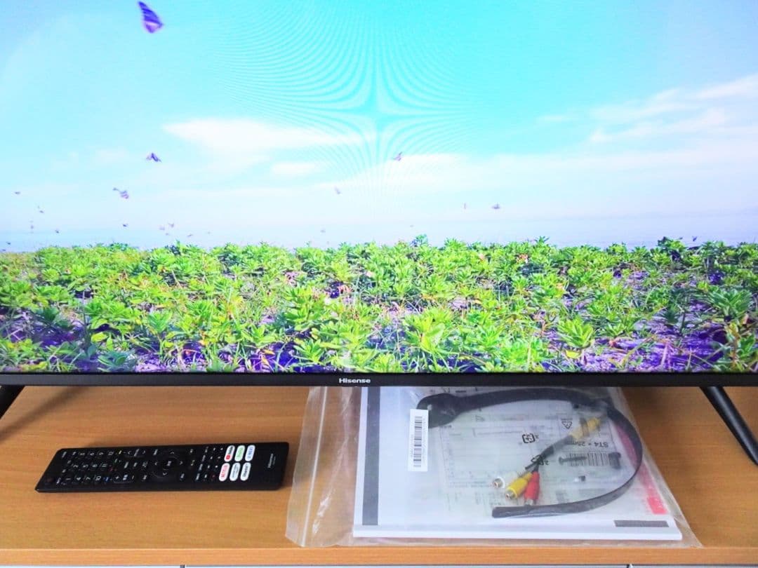 【美品】ハイセンス 40V型液晶テレビ40A40G 動画アプリ搭載 2022年製