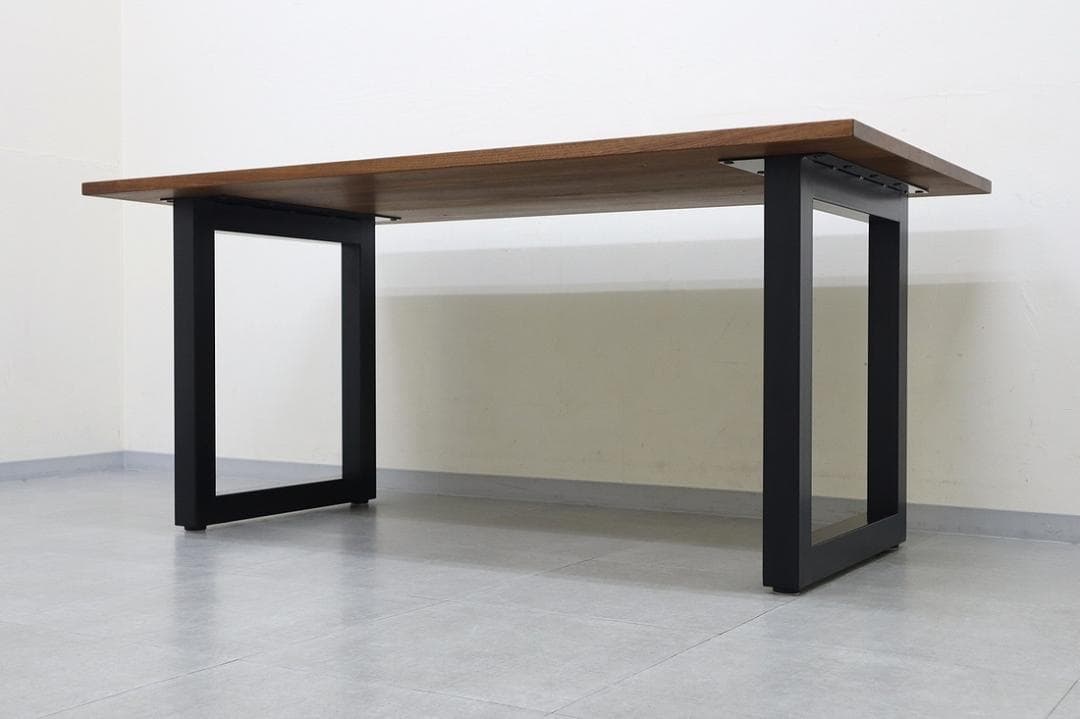 美品 マスターウォール ワイルドウッド ダイニングテーブル ウォールナット無垢材