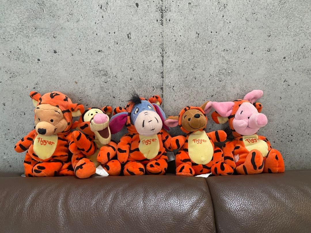 くまのプーさん 2000年 ザ ティガー ムービー ぬいぐるみ セット バック