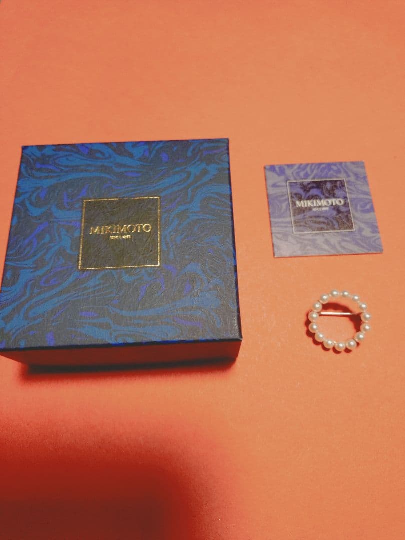 MIKIMOTO 真珠ブローチ