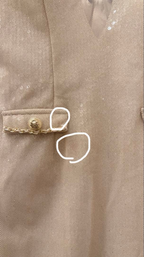 ROBE de FLEURS Glossy ラメチュール キャミソール