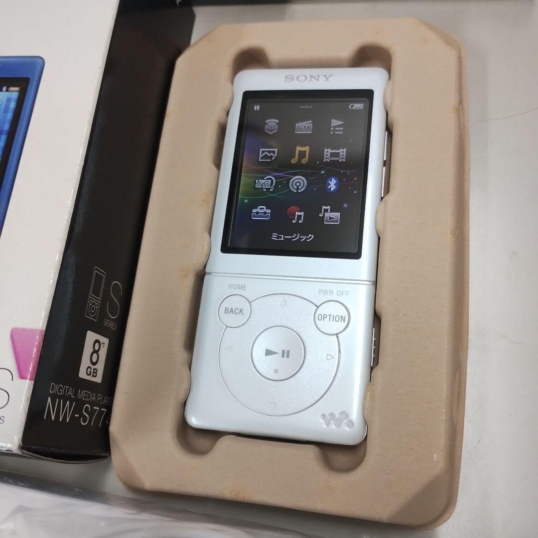 SONY NW-S774 デジタルオーディオプレーヤー 8GB 専用スピーカー付