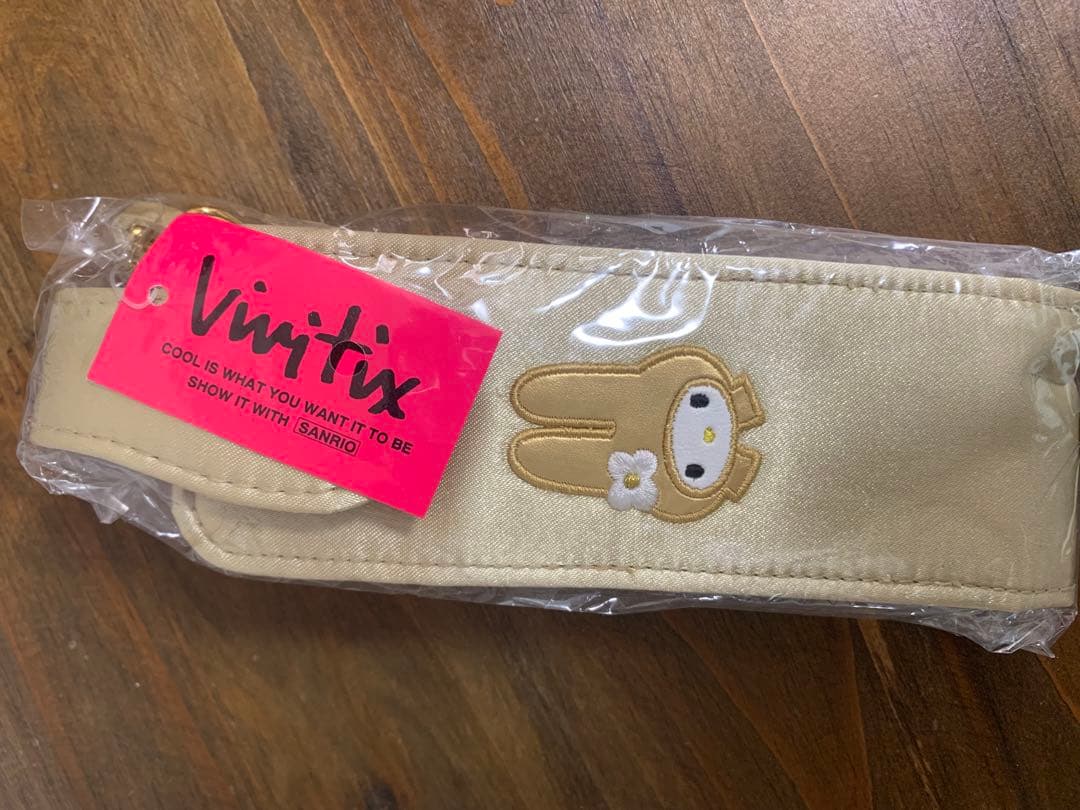 Vinitix 限定　マイメロディ　マイメロ　ゴールド　ショルダーストラップ希少