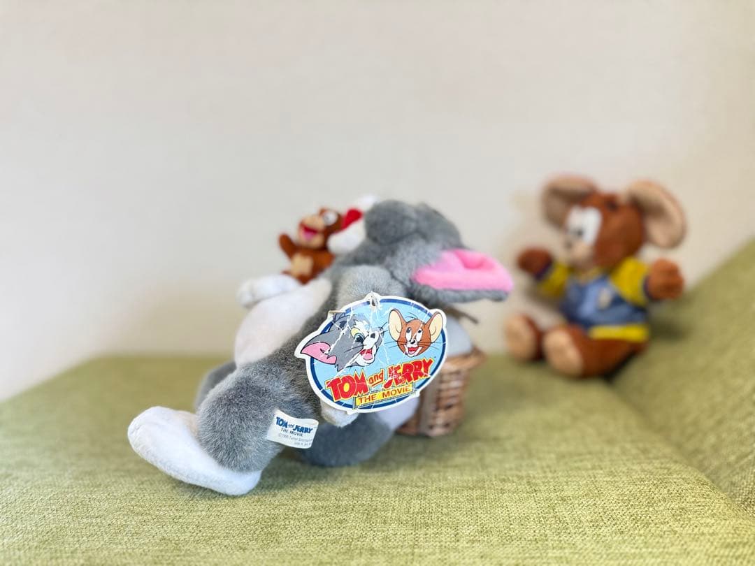 【激レア】当時物 希少品 トムとジェリー ぬいぐるみ 2個セット