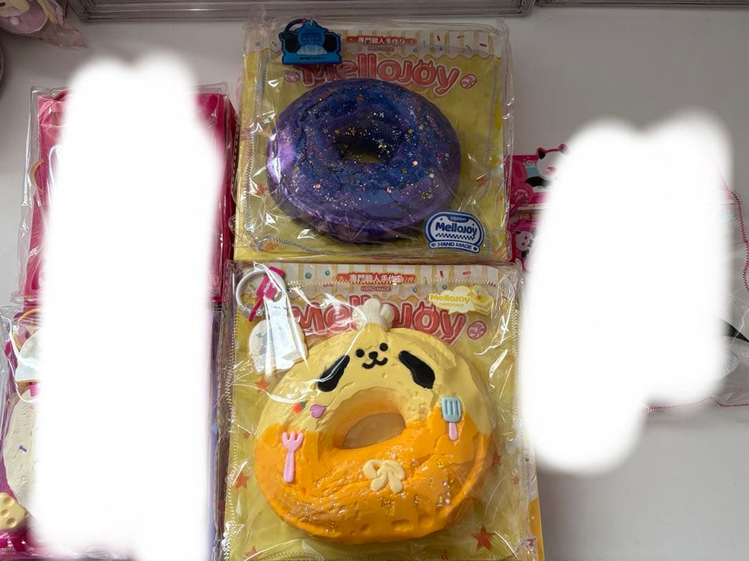 mellojoy メロジョイ ドーナツ スクイーズ メロジョイのピンクの箱で発送