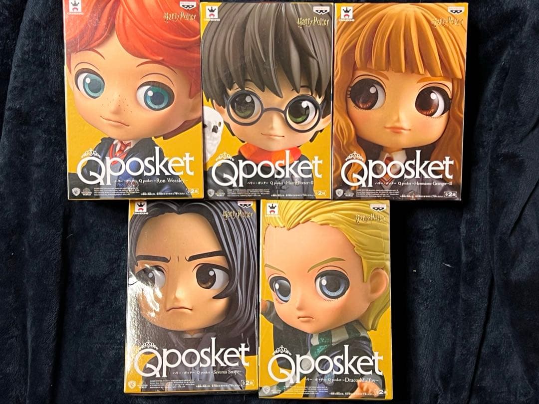 ハリーポッター　フィギュア　Qposket 5点セット