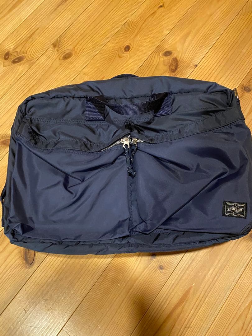 ポーターフォース 3way ブリーフケース タンカー ネイビー