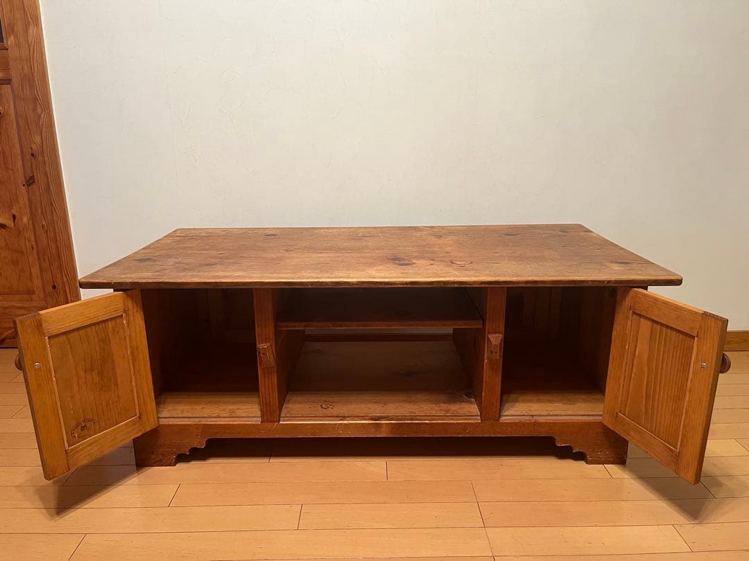 ⭐︎かんざし太郎⭐︎ 天然木　リビングテーブル　ハンドメイド　カントリー家具