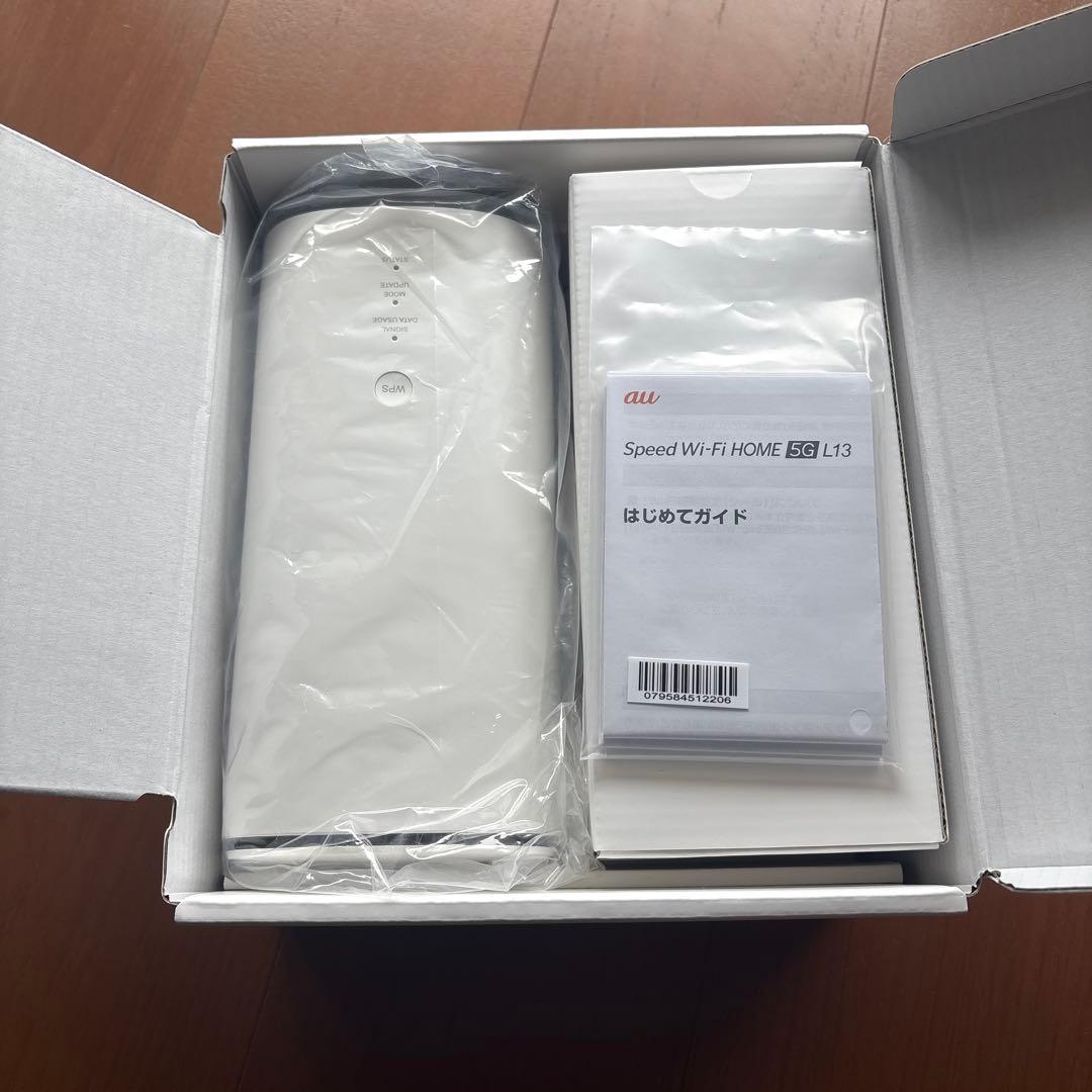 Speed Wi-Fi  5ＧL13 無線LANルーター ホワイト