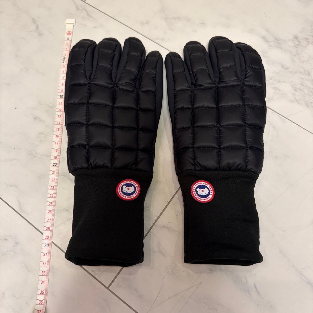 ブラック キルティング手袋 L/G