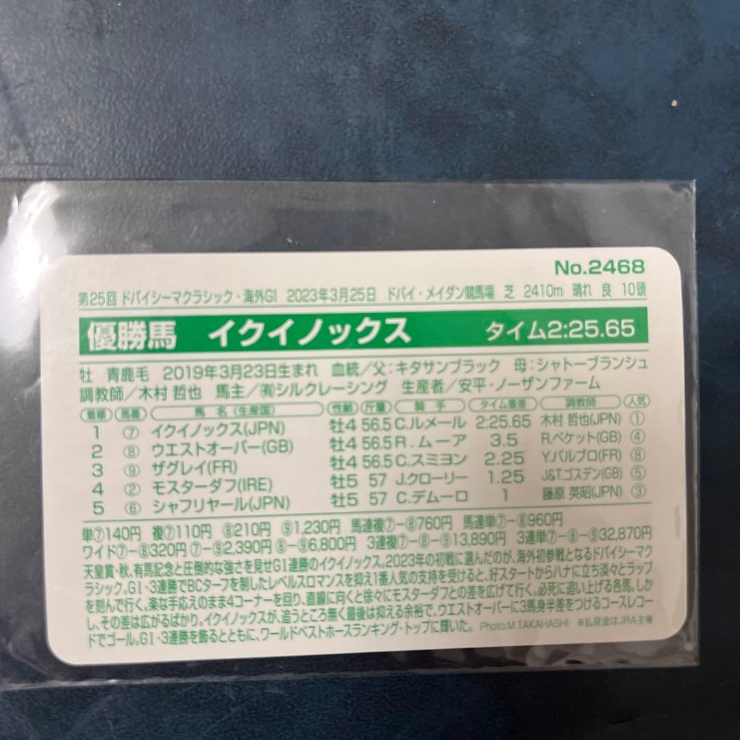 まねき馬倶楽部　引退記念sp 2468イクイノックス