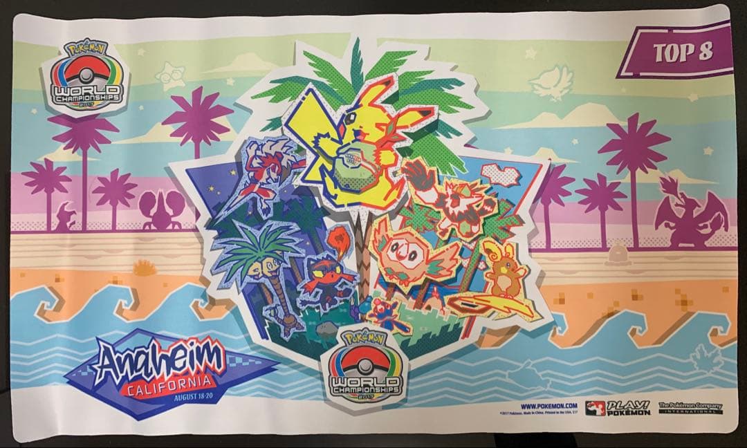 WCS2017 アナハイム プレイマット TOP8