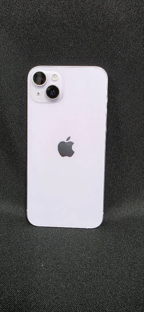【箱有美品】 iPhone14Plus 128GB 薄紫 SIMフリー