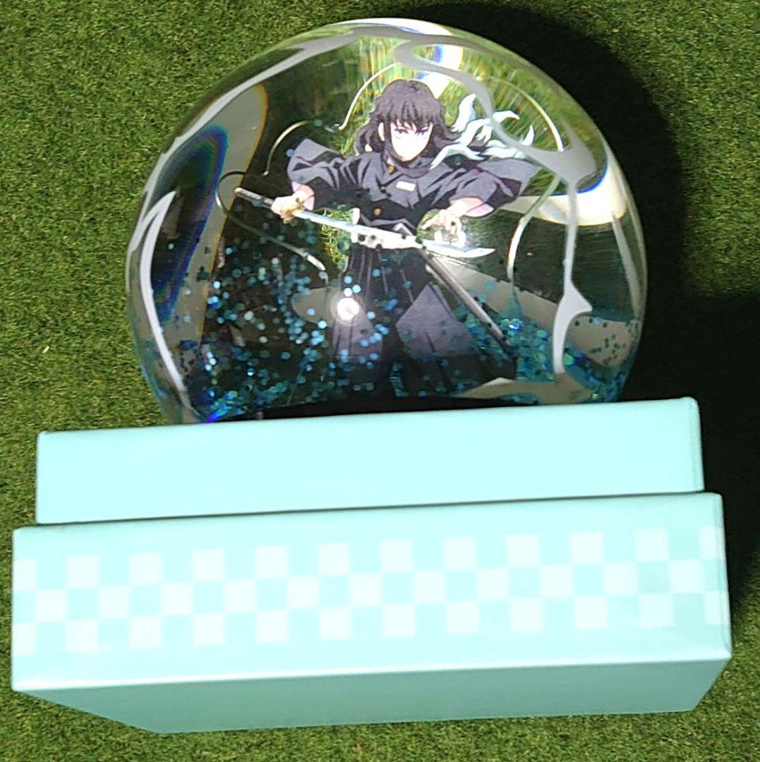 鬼滅の刃 時透無一郎 スノードーム 箔押し缶バッジ セット
