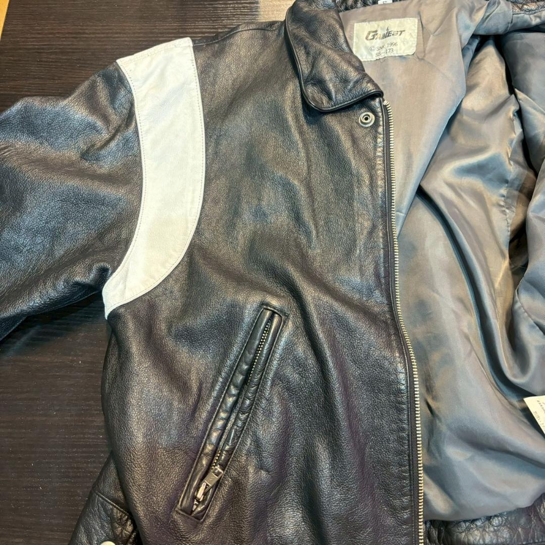 【大幅値下げ！】 餓狼伝説 ビリーカーン 本革レザージャケット 90 ゲーメスト