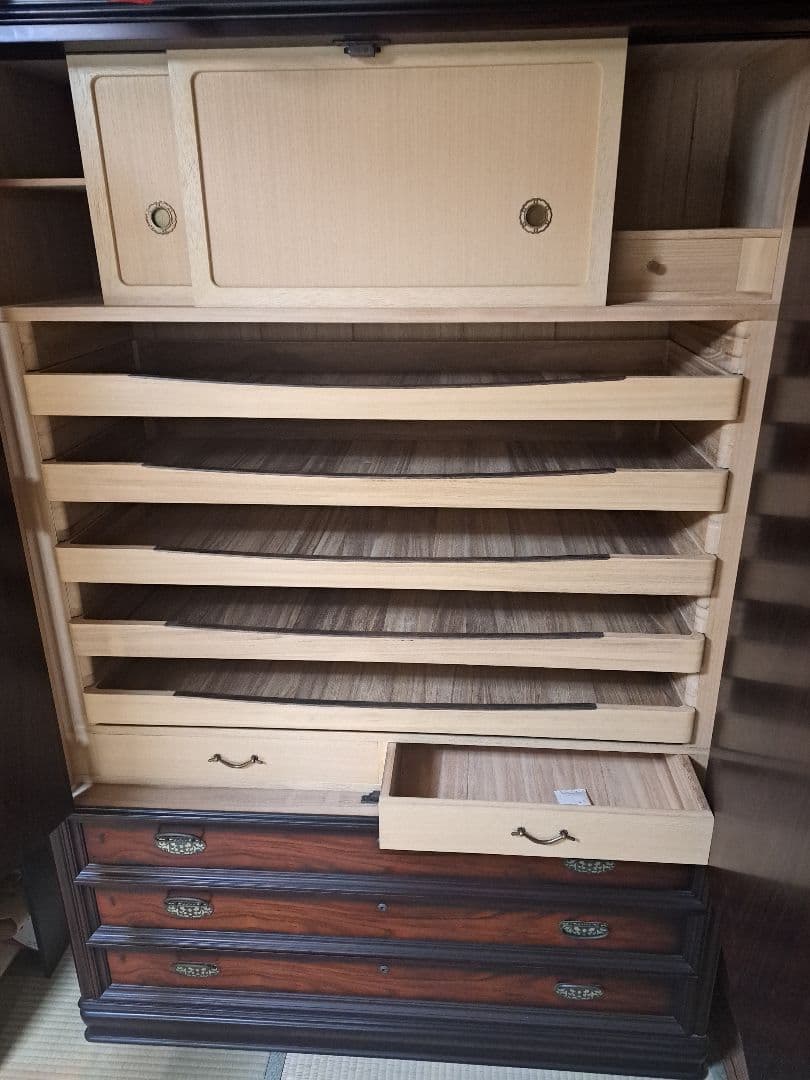 高級婚礼タンス　着物箪笥　桐箪笥　　桐　和ダンス