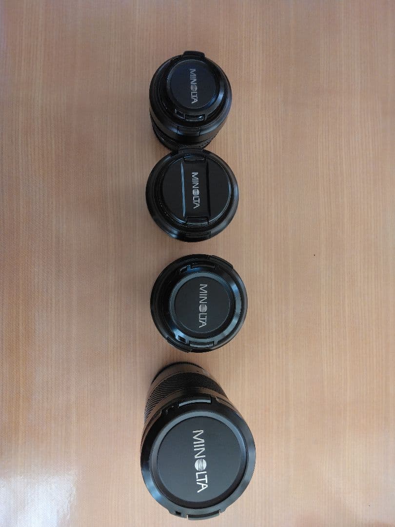 ミノルタAFズーム4本セット