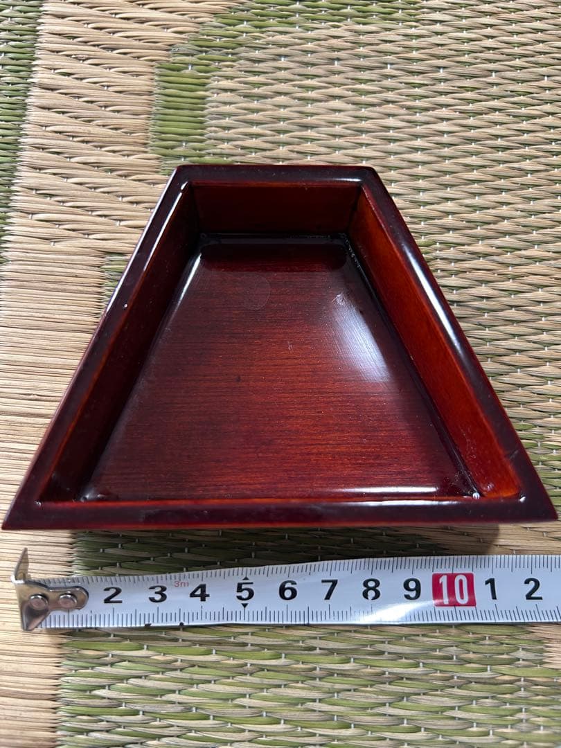 【父の骨董コレクション】韓国螺鈿 伝統工芸 漆器 九節板 クジョルパン 食器