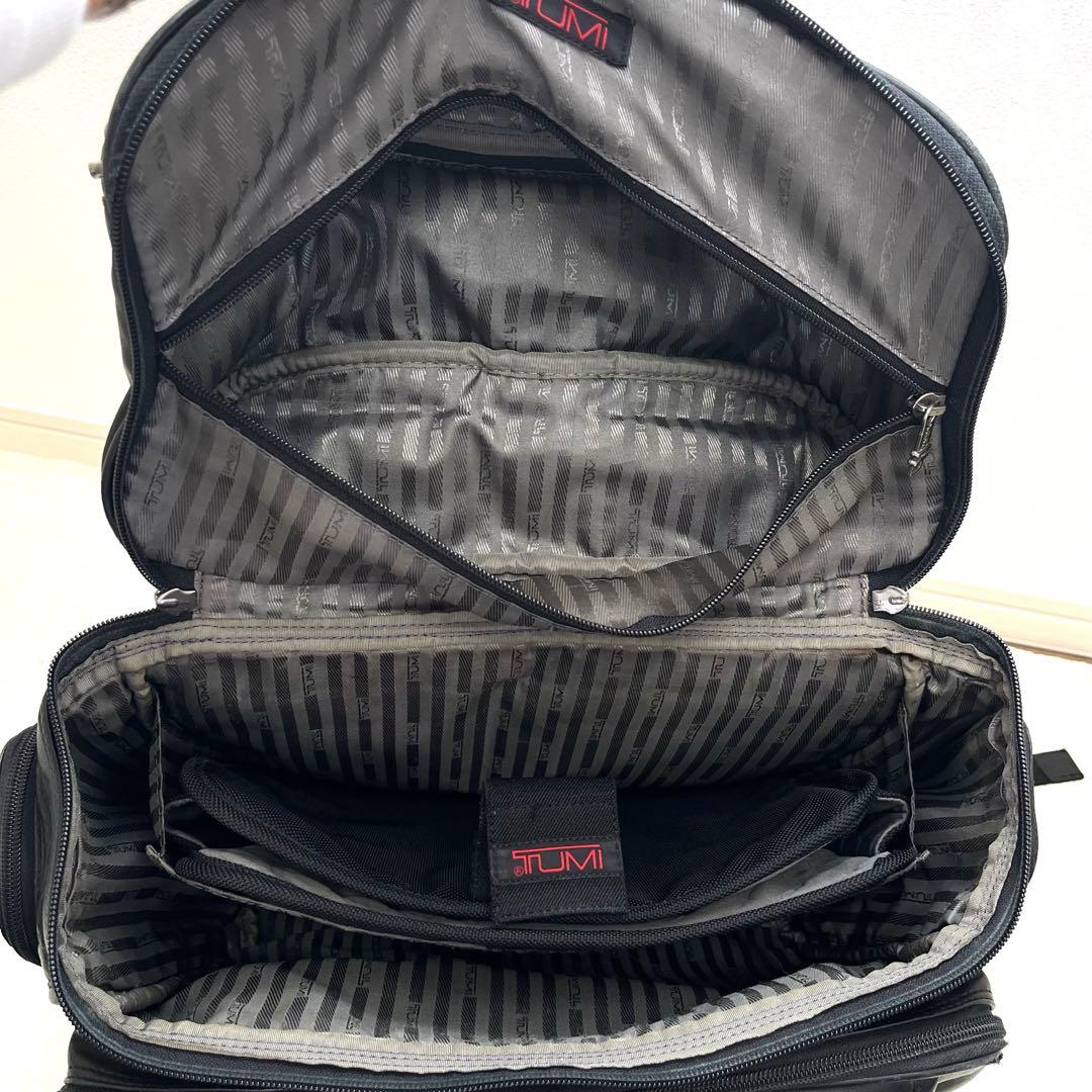 TUMIバックパック96086D4革製ALPHA 09603580DL3前モデル