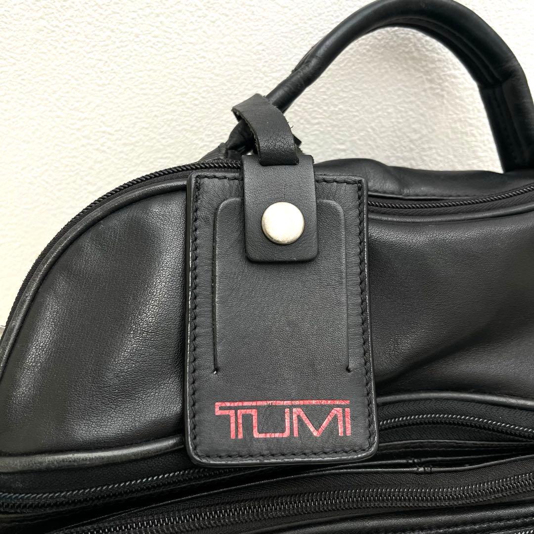 TUMIバックパック96086D4革製ALPHA 09603580DL3前モデル