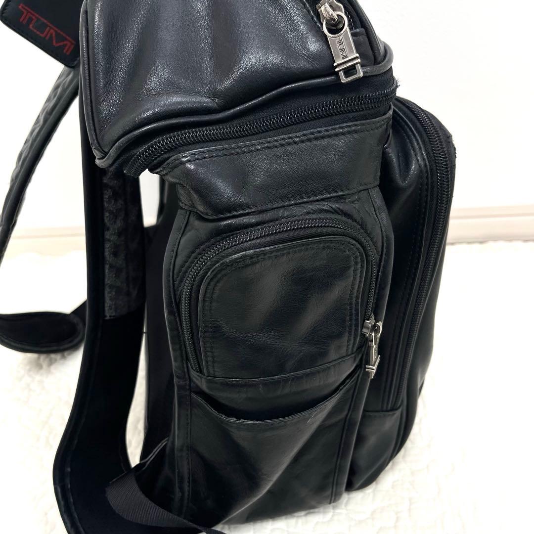 TUMIバックパック96086D4革製ALPHA 09603580DL3前モデル