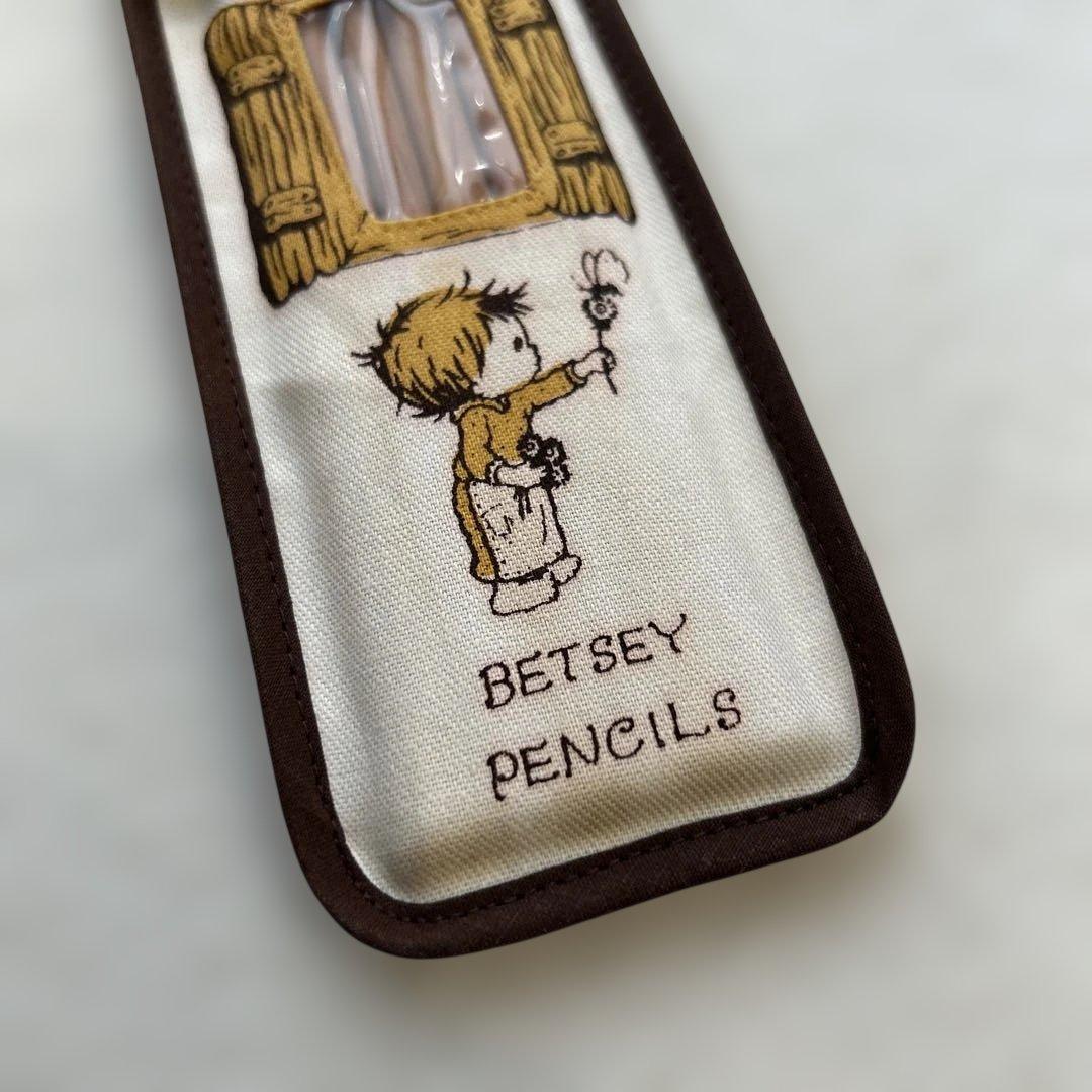 希少　BETSEY CHARMER PENCIL ペンケース 鉛筆セット　昭和