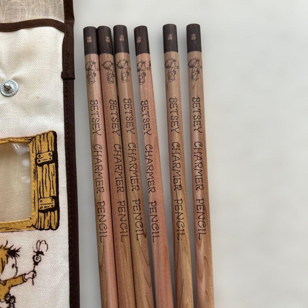 希少　BETSEY CHARMER PENCIL ペンケース 鉛筆セット　昭和