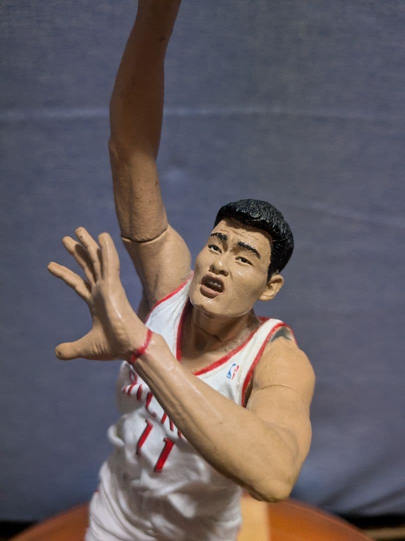 ロッドマン2体·モラント ボブルヘッド人形·ヤオ・ミンアクションフィギュアセット