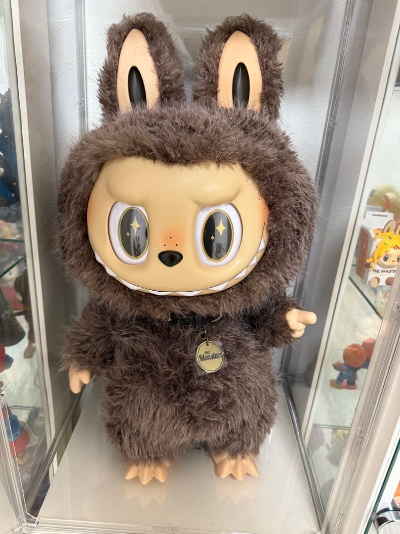 【最安価】THE MONSTERS ぬいぐるみ 茶ジモモ　I FOUND YOU