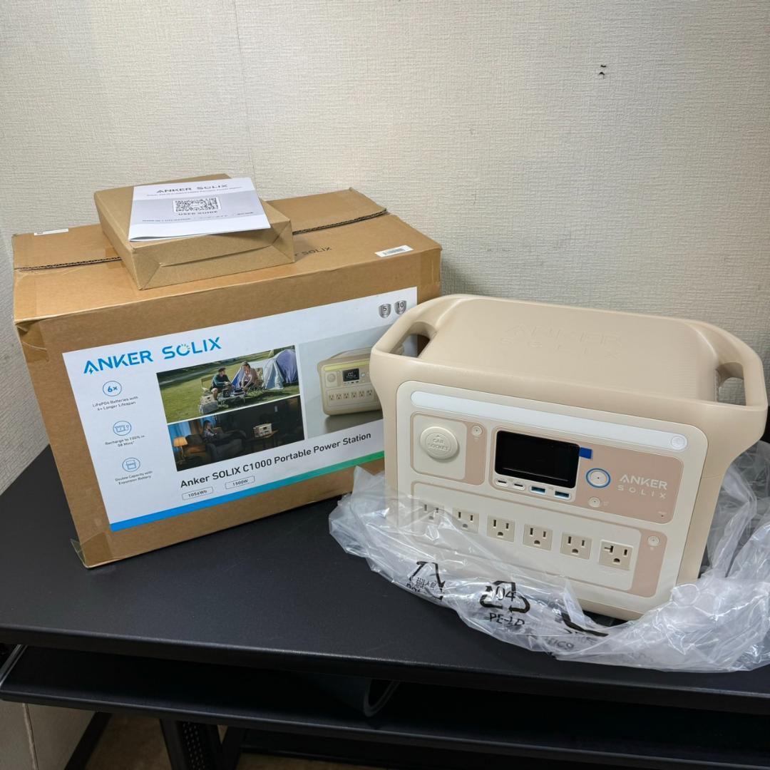 ★未使用品！Anker アンカー ポータブル電源 A1761521 1056Wh