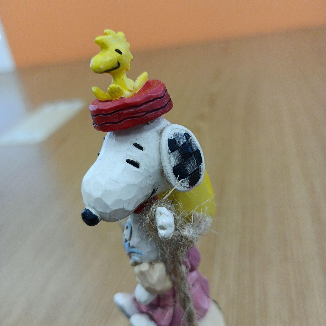 ジムショア　スヌーピー　フィギュア　置物　ピーナッツ　ウッドストック