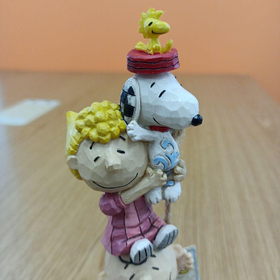 ジムショア　スヌーピー　フィギュア　置物　ピーナッツ　ウッドストック