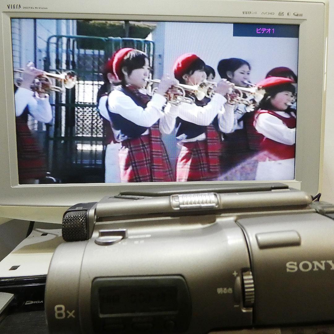 動作良好 ソニーVideoHi8 CCD-TR1 8ミリビデオ　DVD化に最適