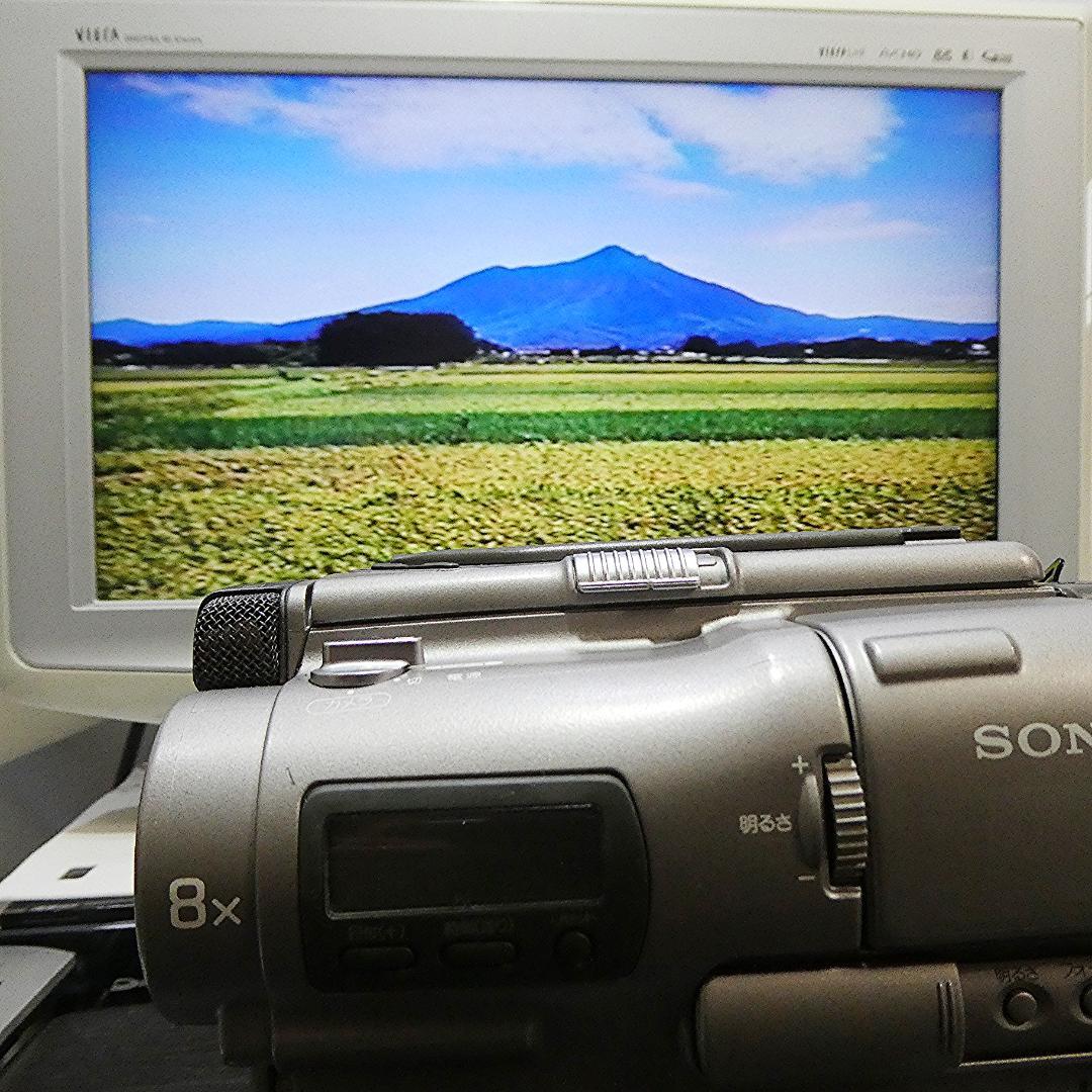 動作良好 ソニーVideoHi8 CCD-TR1 8ミリビデオ　DVD化に最適
