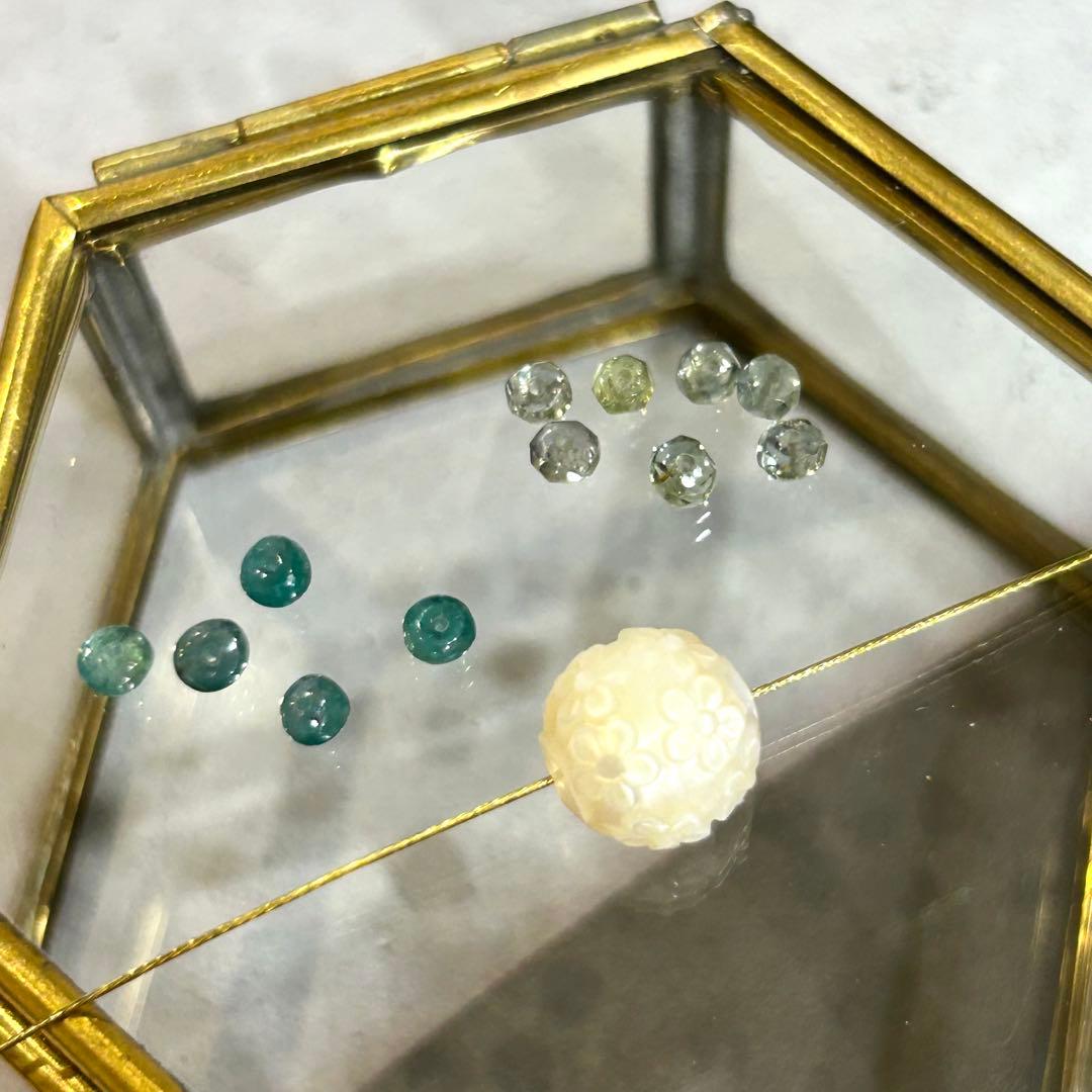 専用✳︎タンザナイトとマラヤガーネット　14kgf　天然石ピアス/イヤリング