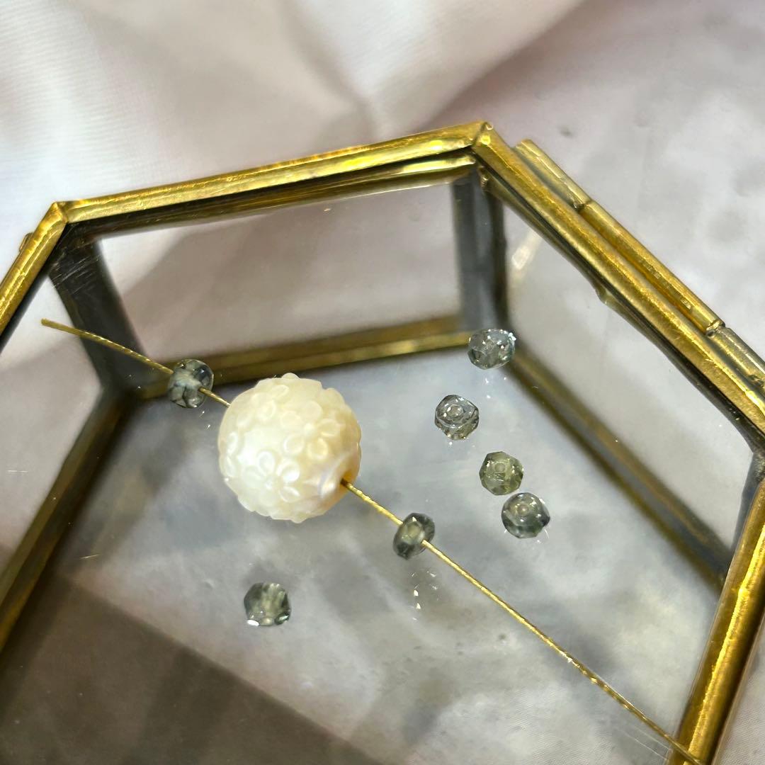 専用✳︎タンザナイトとマラヤガーネット　14kgf　天然石ピアス/イヤリング