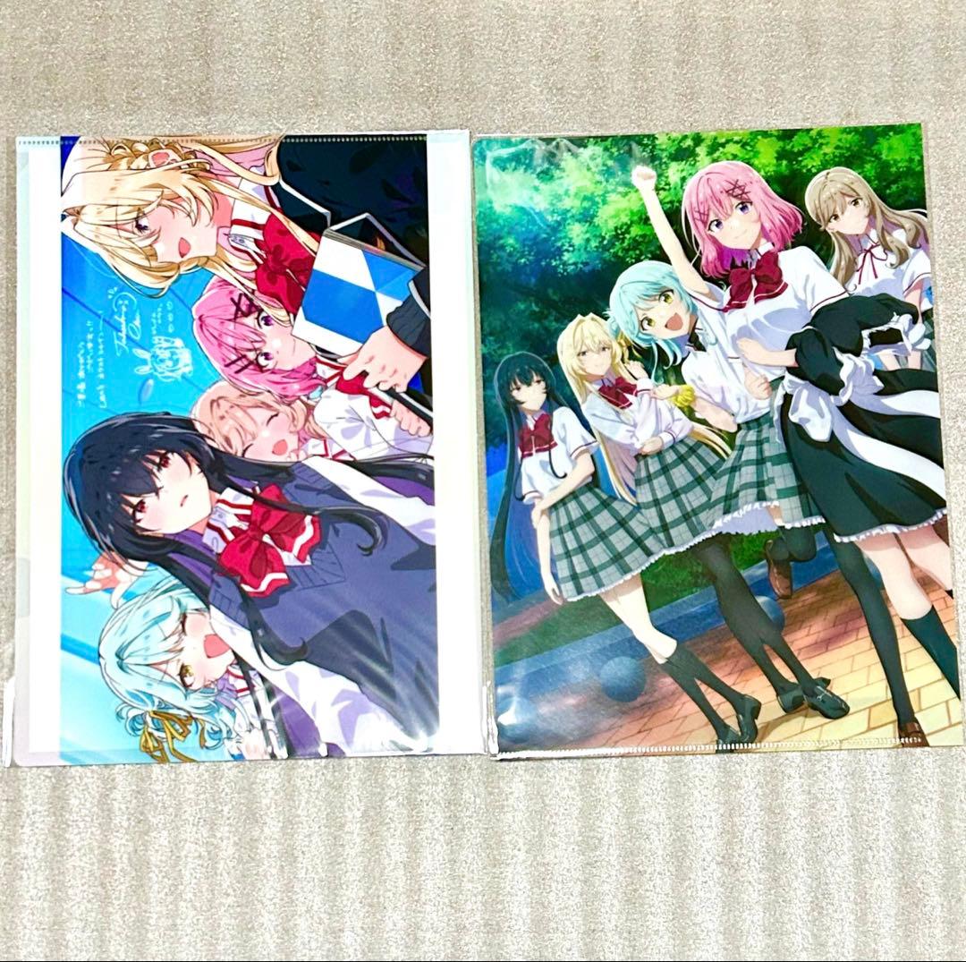 わたしが恋人になれるわけないじゃん特典クリアファイル原画 わたなれ特典 竹嶋えく