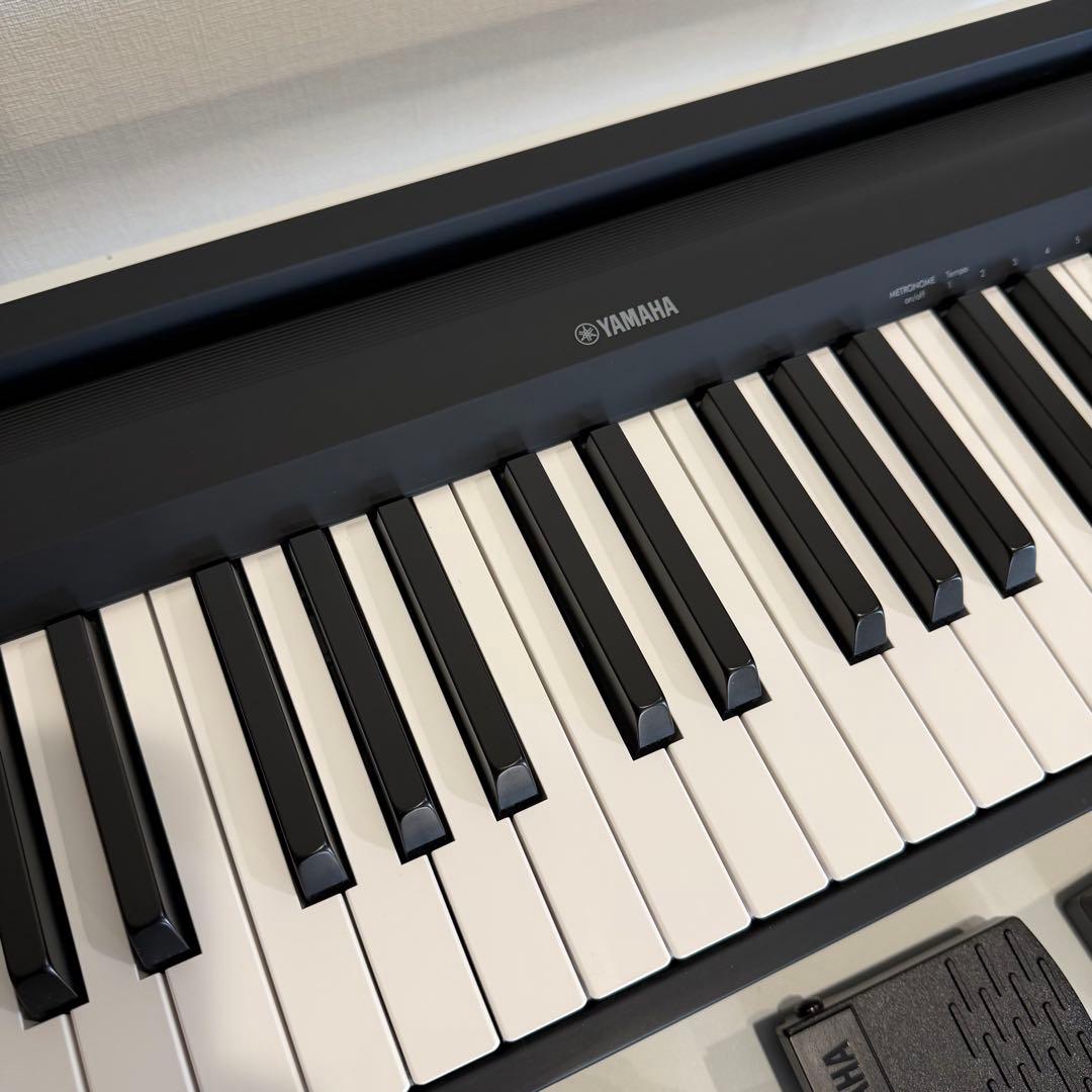 ヤマハ YAMAHA 電子ピアノ 88鍵盤 コンパクト 黒