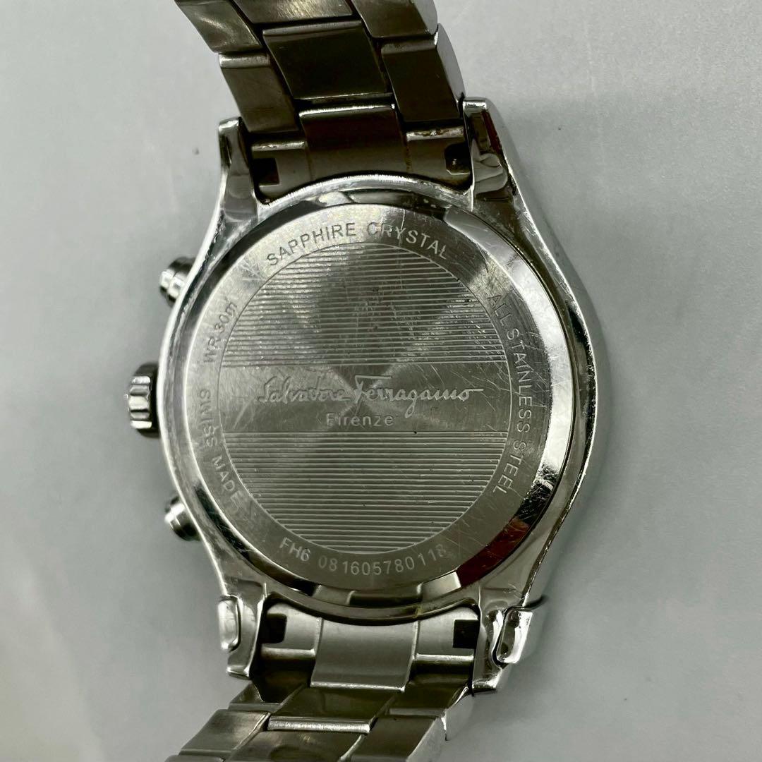 稼動品✨️Salvatore Ferragamo 腕時計 クロノグラフ デイト