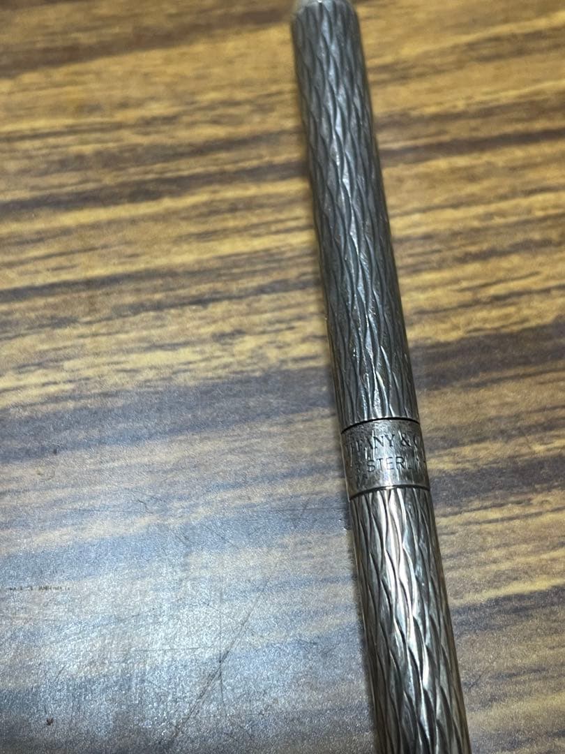 TIFFANY&CO. ツイストパターンのボールペン