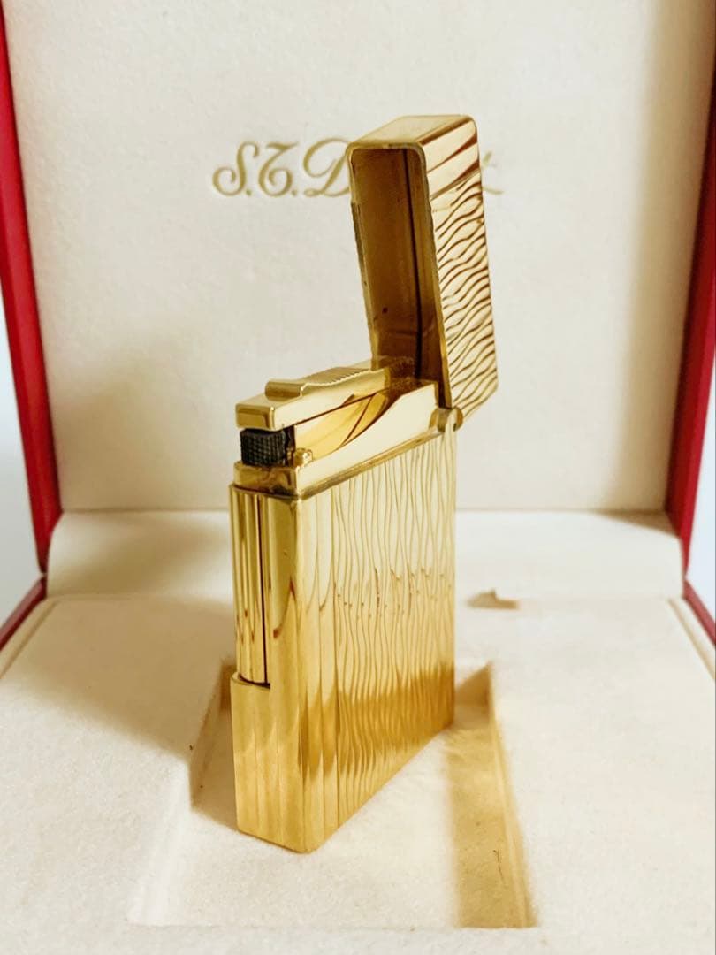 【超快音】S.T.Dupont デュポン ガスライター ギャッツビー 18201