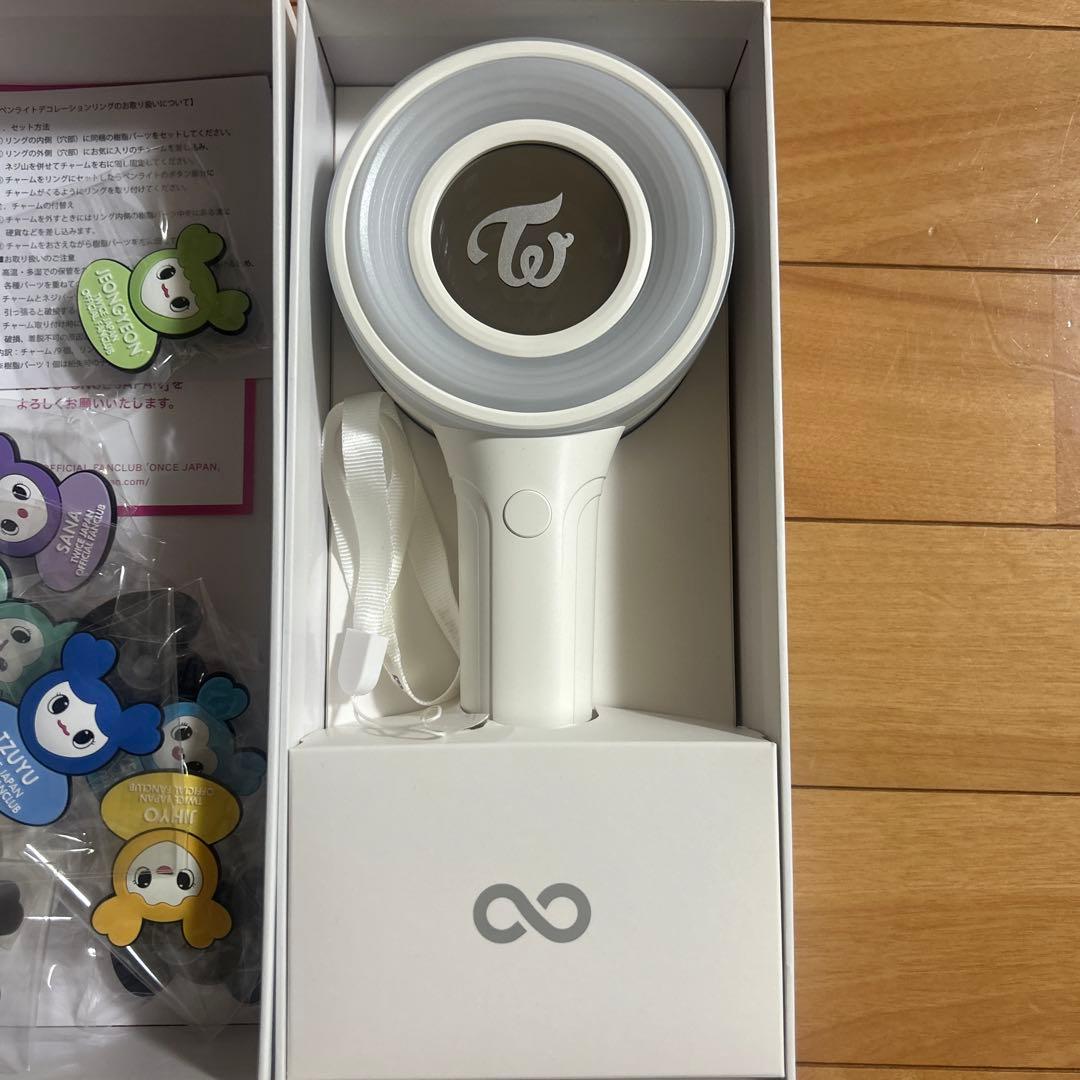 TWICEペンライト∞ ペンライトケース デコレーションリング セット
